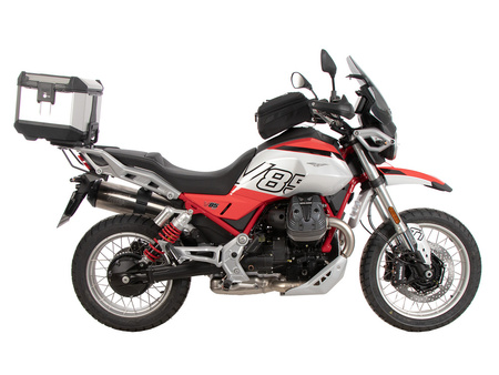 Alurack topcasecarrier black for Moto Guzzi V 85 TT / Strada / Travel (2024-)