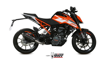 Mivv Tłumik końcowy SUONO BLACK stal nierdzewna KTM 125 DUKE 2017-2020