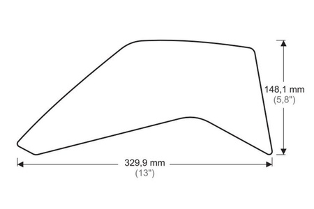 TANKPADY BOCZNE PUIG DO HONDA CRF1000L / CRF1100L AFRICA TWIN