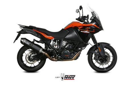 Mivv Tłumik końcowy SPEED EDGE BLACK stal nierdzewna KTM 1090 ADVENTURE 2017-2019