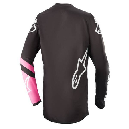 BLUZA ALPINESTARS LADY STELLA FLUID CHASER BLACK/FLUO PINK