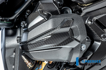 Osłona fajki świecy zapłonowej lewa - matowa carbon BMW R 1300 GS od 2023 ILMBERGER CM.ZAL.026.R23GS