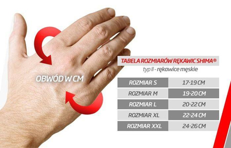 Wodoodporne rękawice motocyklowe GT-1 WP Shima 