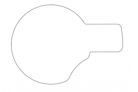 Osłona wyświetlacza do Triumph Scrambler 400X / Speed 400 Przezroczysty (W) 22130W