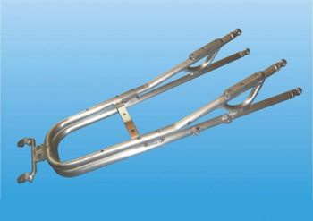 Stelaż tylny sportowy Motoholders BMW S1000 RR 2009-2016 srebrny