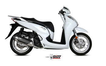Mivv Układ wydechowy URBAN STAINLESS STEEL HONDA SH 300 2015-2016