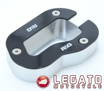 ELEMENT NÓŻKI - KICKSTAND SHOE TRIUMPH 1200 EXPLORER SILVER