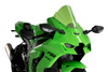 Szyba sportowa PUIG do Kawasaki ZX10R / RR 21-23 Zielony (V) 20541V