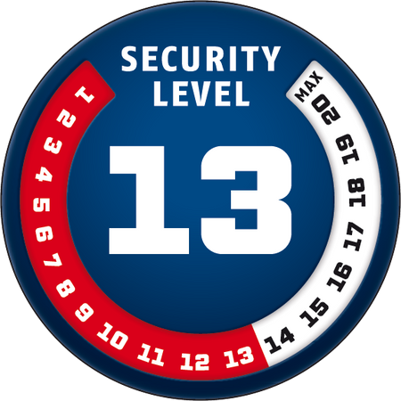 Blokada tarczy hamulcowej Detecto 7000 RS1 orange