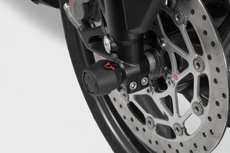 SLIDERY PRZEDNIEGO ZAWIESZENIA SW-MOTECH YAMAHA MT-09/TRACER (16-) TRACER 900GT BLACK