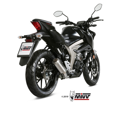 Mivv Układ wydechowy MK3 stal nierdzewna SUZUKI GSX-S 125 2017-2020