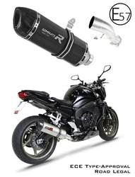 Dominator tłumik HP1 Black + dB killer Yamaha FZ1 FAZER 1000 2006 - 2015 Homologowany