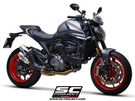 SC-Project tłumik końcowy Twin CR-T tytan Ducati Monster 937 (2021-2024)