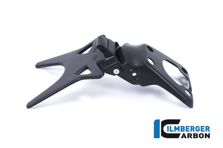 Uchwyt tablicy rejestracyjnej krótki matowy carbon - DUCATI Monster 1200 od 2017 ILMBERGER NHO.119.DSS7M.K