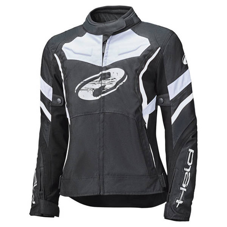 Motocyklowa Kurtka Tekstylna Held Lady Baxley Top Black/White