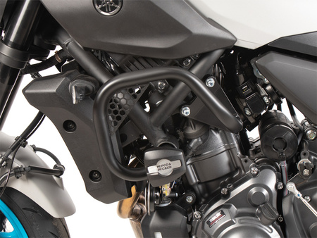 Engine protection bar black incl. protection pads for Yamaha MT-07 / Y-AMT (2025-)