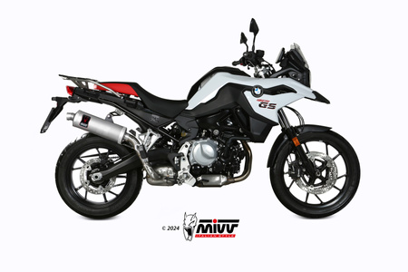 Mivv tłumik końcowy DAKAR STAINLESS STEEL BMW F 750 GS 2018-2024