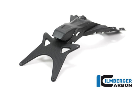Uchwyt tablicy rejestracyjnej karbonowy matowy Ducati Monster 1200 / 1200 S (2014-2016) ILMBERGER NHO.114.D12MM.K
