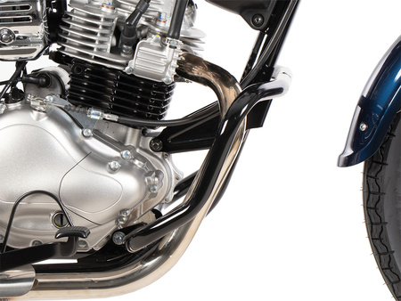 Engine protection bar black shine for Kawasaki W230 / Meguro S1 (2025-)