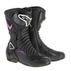 BUTY ALPINESTARS LADY STELLA SMX-6 V2 BLACK/FUCHSIA WHITE