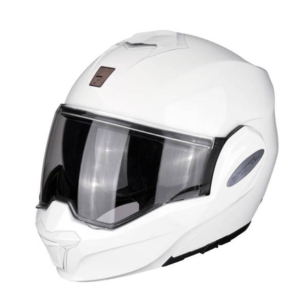 KASK SCORPION EXO-TECH BIAŁY SZCZĘKOWY 
