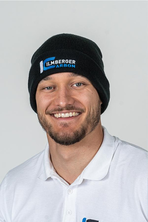 Czapka z podwójnym ściągaczem - czarna Merchandise Merchandise ILMBERGER HAT.002.blk