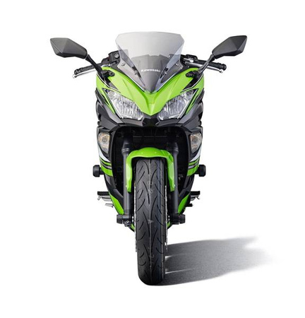 Evotech Performance crash pady osi zestaw - Kawasaki Ninja 650 Urban (2022+)