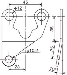 Wspornik antywstrząsowy do VELONA 60