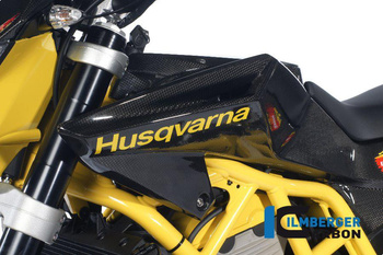 Panel boczny owiewki lewy - carbon HUSQVARNA Nuda 900 (2012-2014) ILMBERGER VSL.005.NUDA9.K