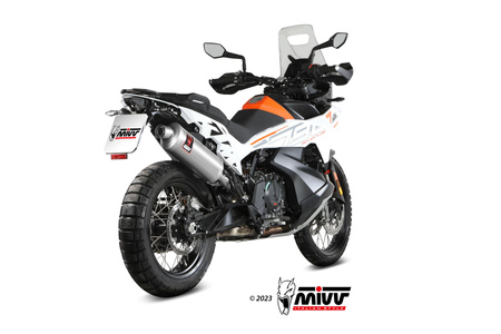 Mivv Tłumik końcowy DAKAR stal nierdzewna KTM 790 ADVENTURE / R 2025