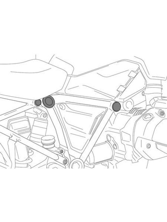 ZAŚLEPKI RAMY PUIG DO BMW R1200RT 14-20