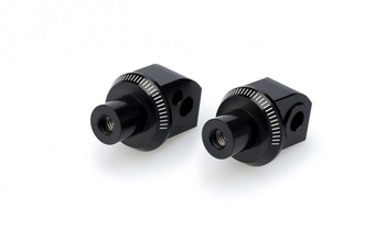 Mocowanie sportowych podnóżków PUIG 9697 (tył) Czarny (N) 9697N