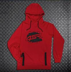 BLUZA Z KAPTUREM 4SR HOODIE DRIFT RED