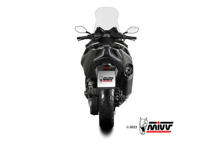 Mivv Tłumik końcowy SR-1 BLACK stal nierdzewna KYMCO AK 550 2021-2024