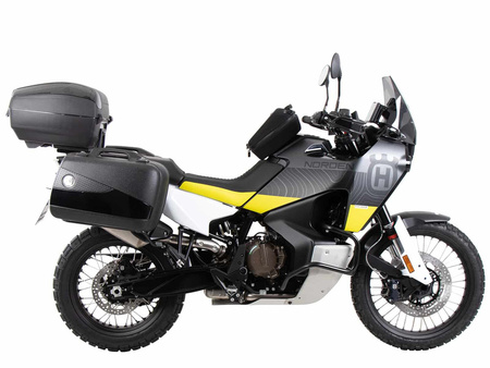 Alurack top case carrier black for combination with original rear rack for Husqvarna Norden 901 / Expedition (2022-)