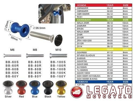 ROLKI KEITI 30MM (PODNOŚNIK TYŁ) M6 BLUE 2 PACK