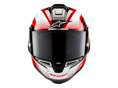 Kask Integralny Alpinestars Supertech R10 Team Black/Red/White