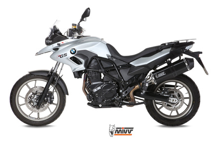 Mivv Tłumik końcowy slip-on SPEED EDGE BLACK STAINLESS STEEL BMW F700 GS 2012-2017