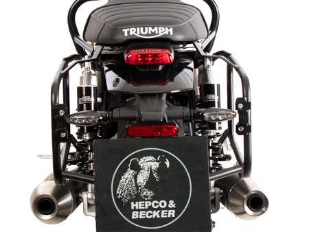 Sidecarrier permanent mounted black for Triumph Speed Twin 900 (2025-)