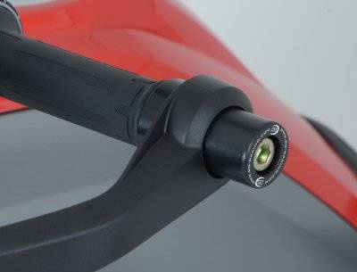 KOŃCÓWKI KIEROWNICY R&G BMW R1200GS 13-, S1000 XR (IF HAND GUARDS FITTED), R1250GS 18-, BLACK