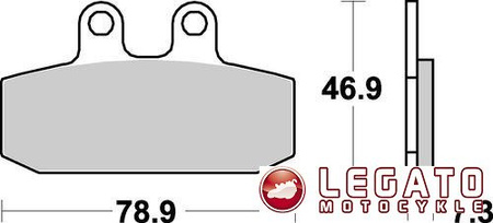KLOCKI HAMULCOWE SBS 588 HF