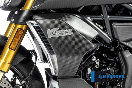 Osłona chłodnicy lewa matowa Ducati Diavel 1260 (od 2019) ILMBERGER WKL.106.DI19M.K