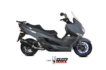Mivv Tłumik końcowy MOVER BLACK PAINTED STAINLESS STEEL SUZUKI BURGMAN 400 2022-2024