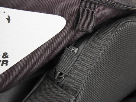 Torba na tył Royster [mocowanie Lock-It w zestawie] – czarny/szary