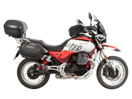 Alurack topcasecarrier black for Moto Guzzi V 85 TT / Strada / Travel (2024-)