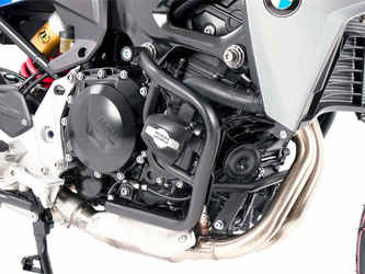 Engine protection bar black incl. protection pads for BMW F 900 R (2025-)