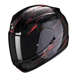 KASK SCORPION KASK EXO-390 BEAT BLACK/RED