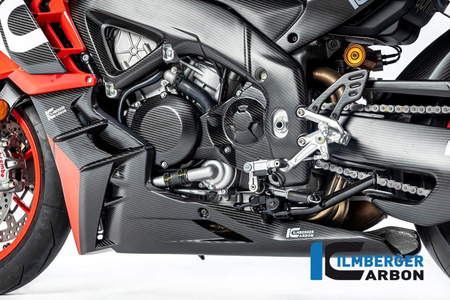 Bellypan jednoczęściowy - matowy APRILIA Tuono V4 od 2021 ILMBERGER VEU.108.TU21M.K