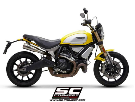 SC-Project tłumik końcowy Conico 70s stalowy Ducati Scrambler 1100 (2018 - 2019)