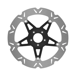 EBC Tarcza hamulcowa motocyklowa przednia pływająca 355mm/14" Oversize Vee Rotor z czarnym środekiem - 5mm